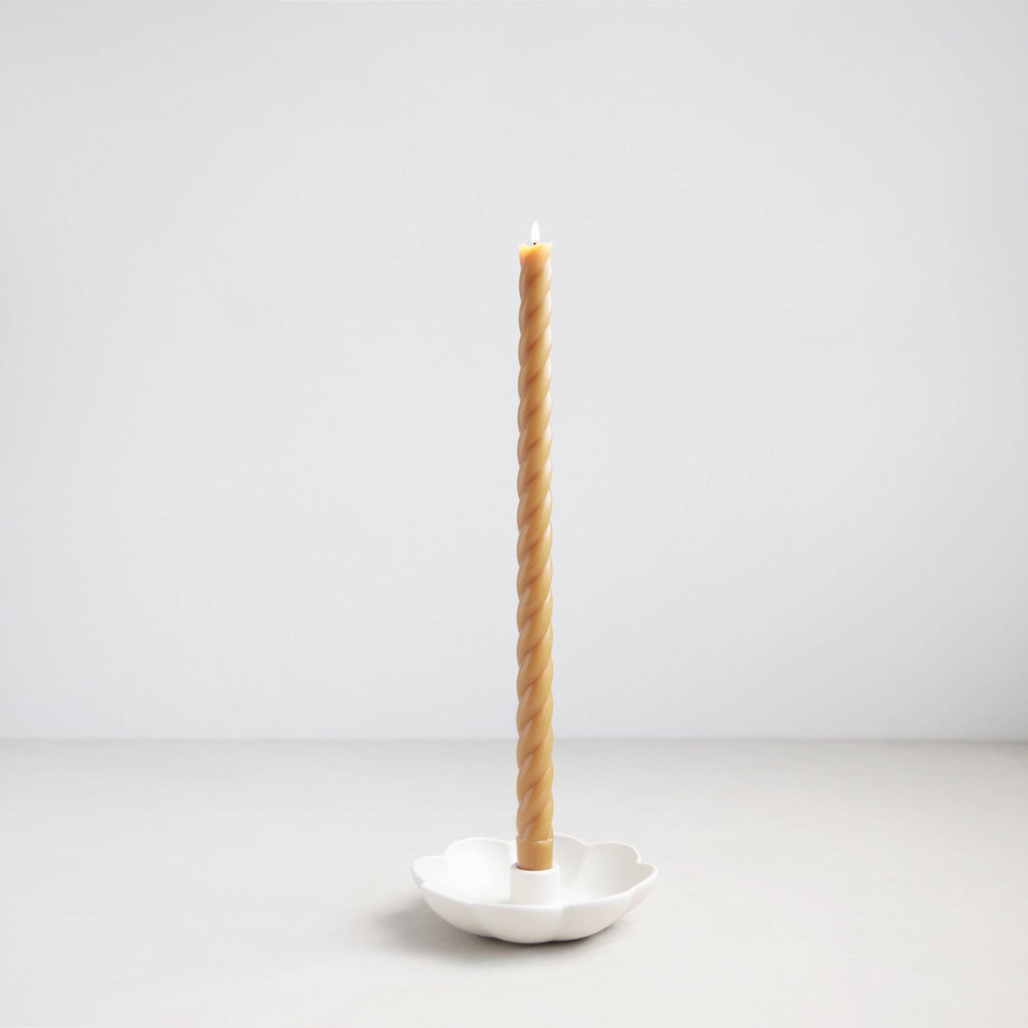 Ceramic Fleur Taper Holder