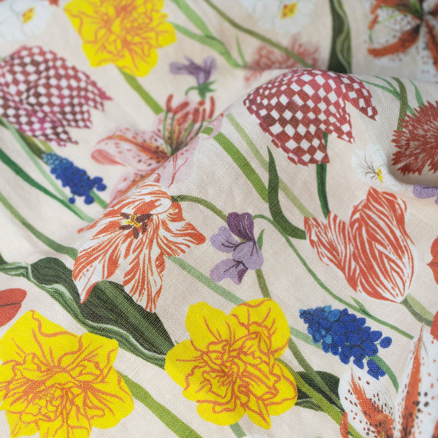SPRING | 100% LINEN TEA TOWEL - Botanica Paper Co.