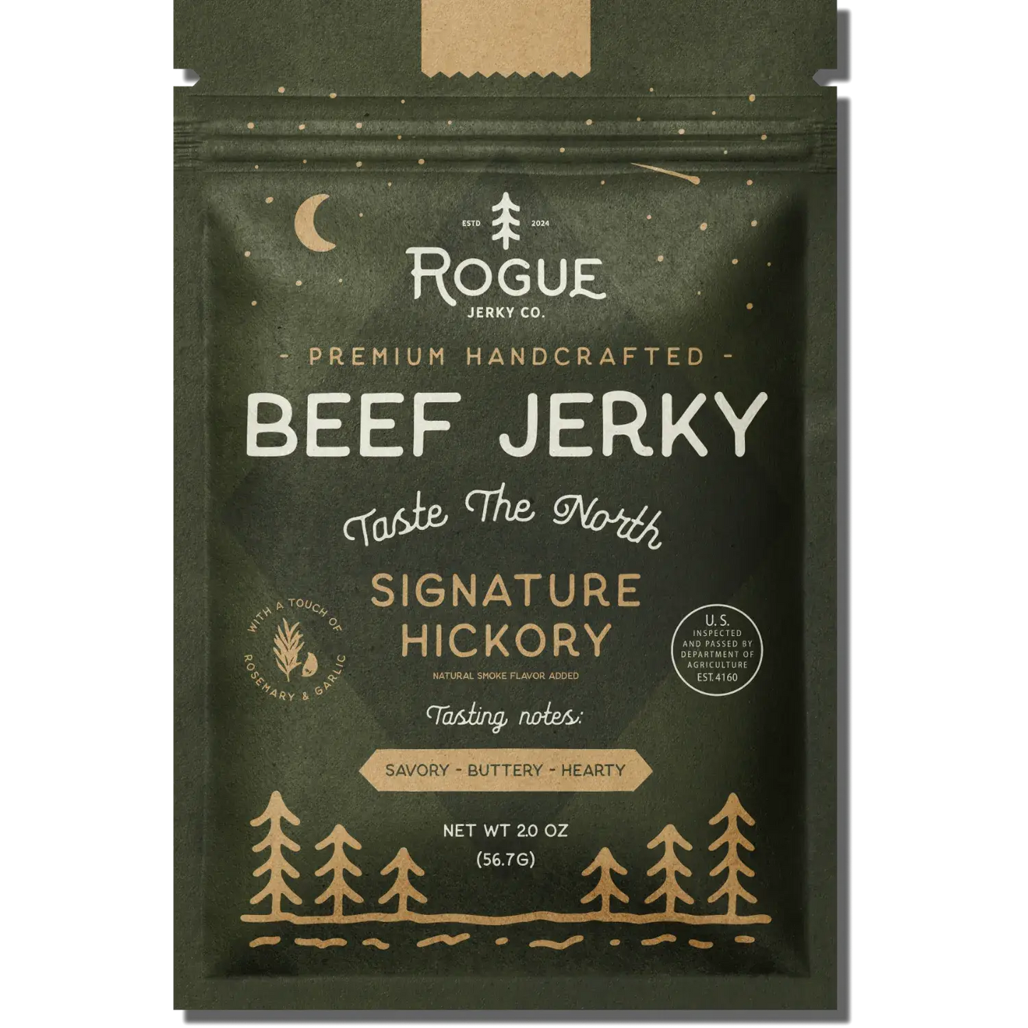 Signature Hickory Beef Jerky - Rogue Jerky Co.