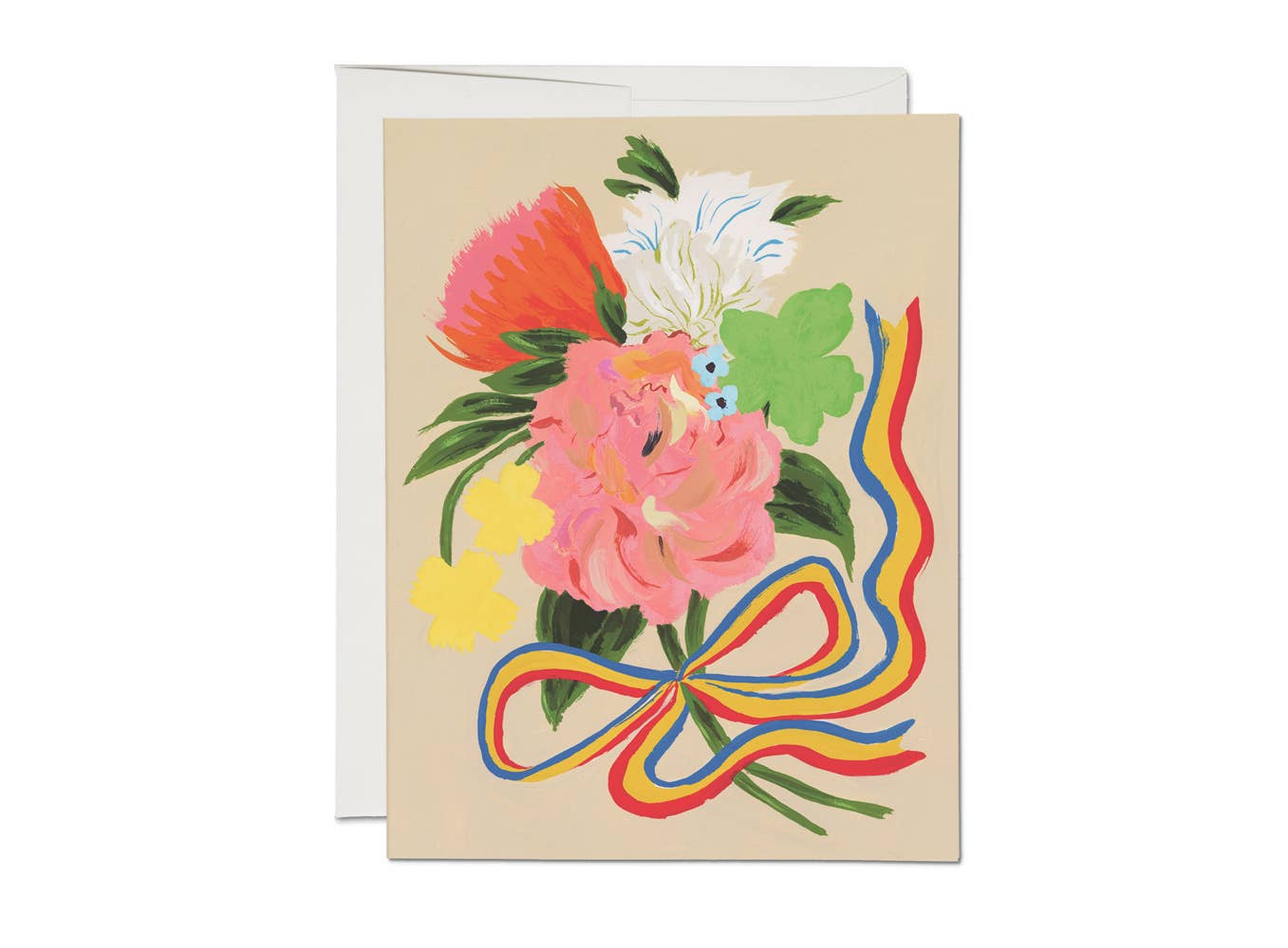 Everyday Bouquet greeting card Red Cap Cards