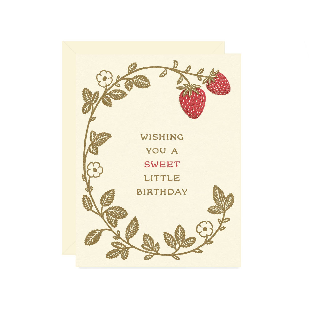 Sweet Strawberry Birthday - Wallflower Paper & Party