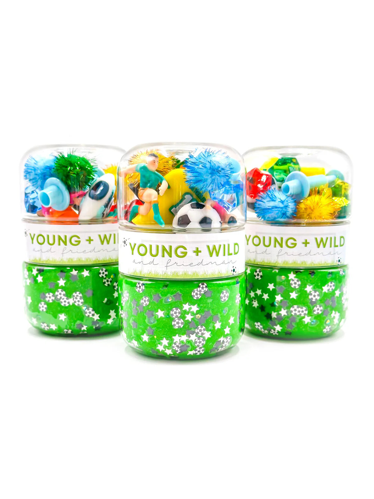 Soccer Grab & Go Jar - Young Wild & Friedman