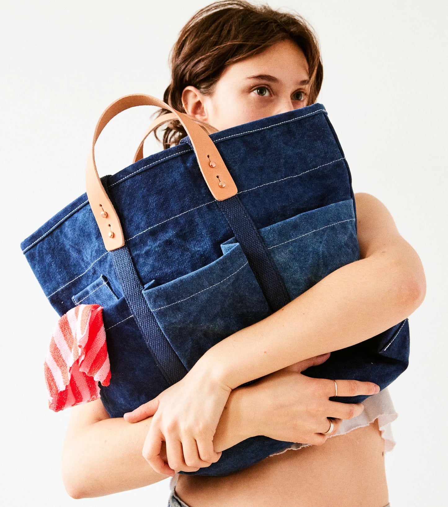 Indigo Construction Tote
