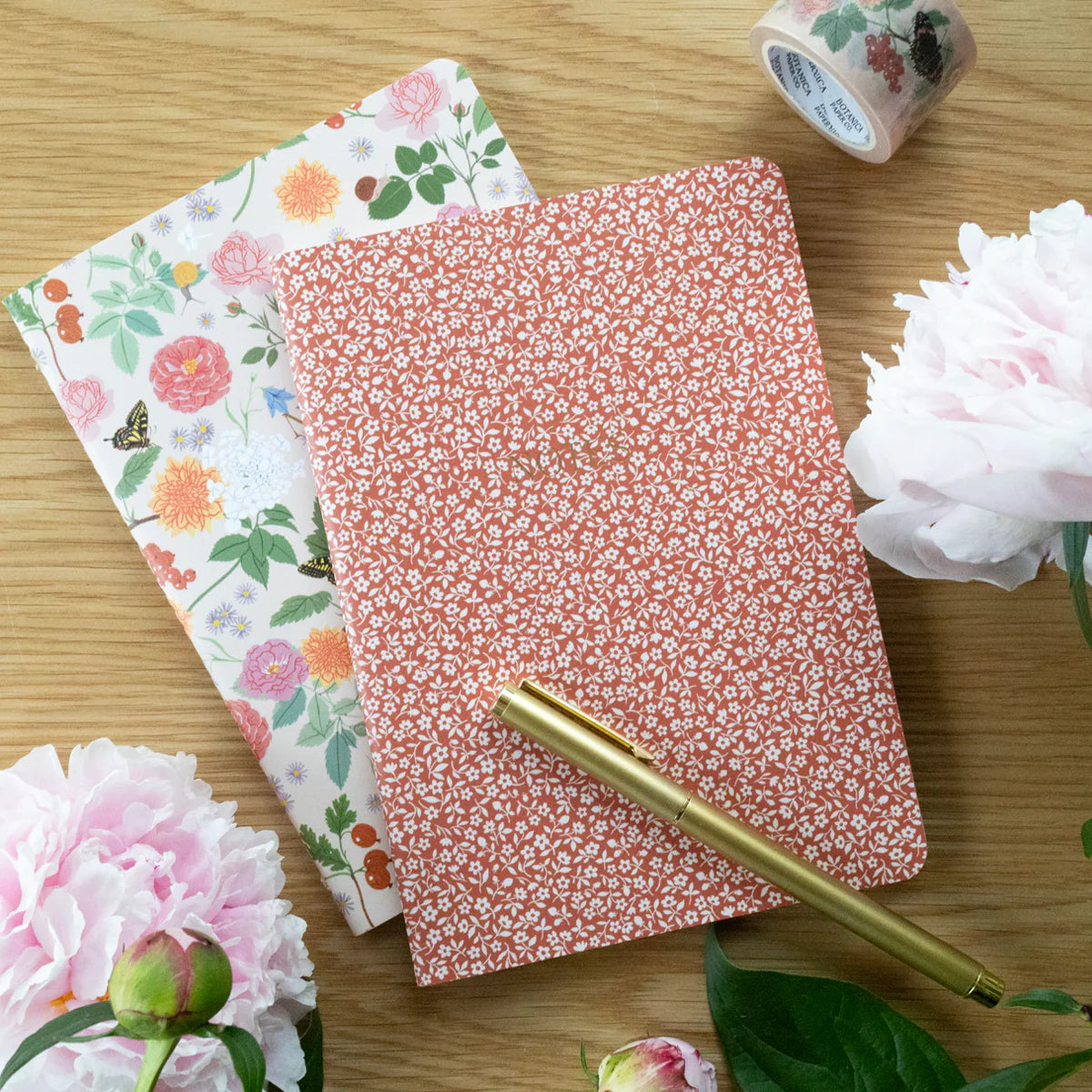 PETITE FLORA | SOFT-COVER NOTEBOOK (grid)