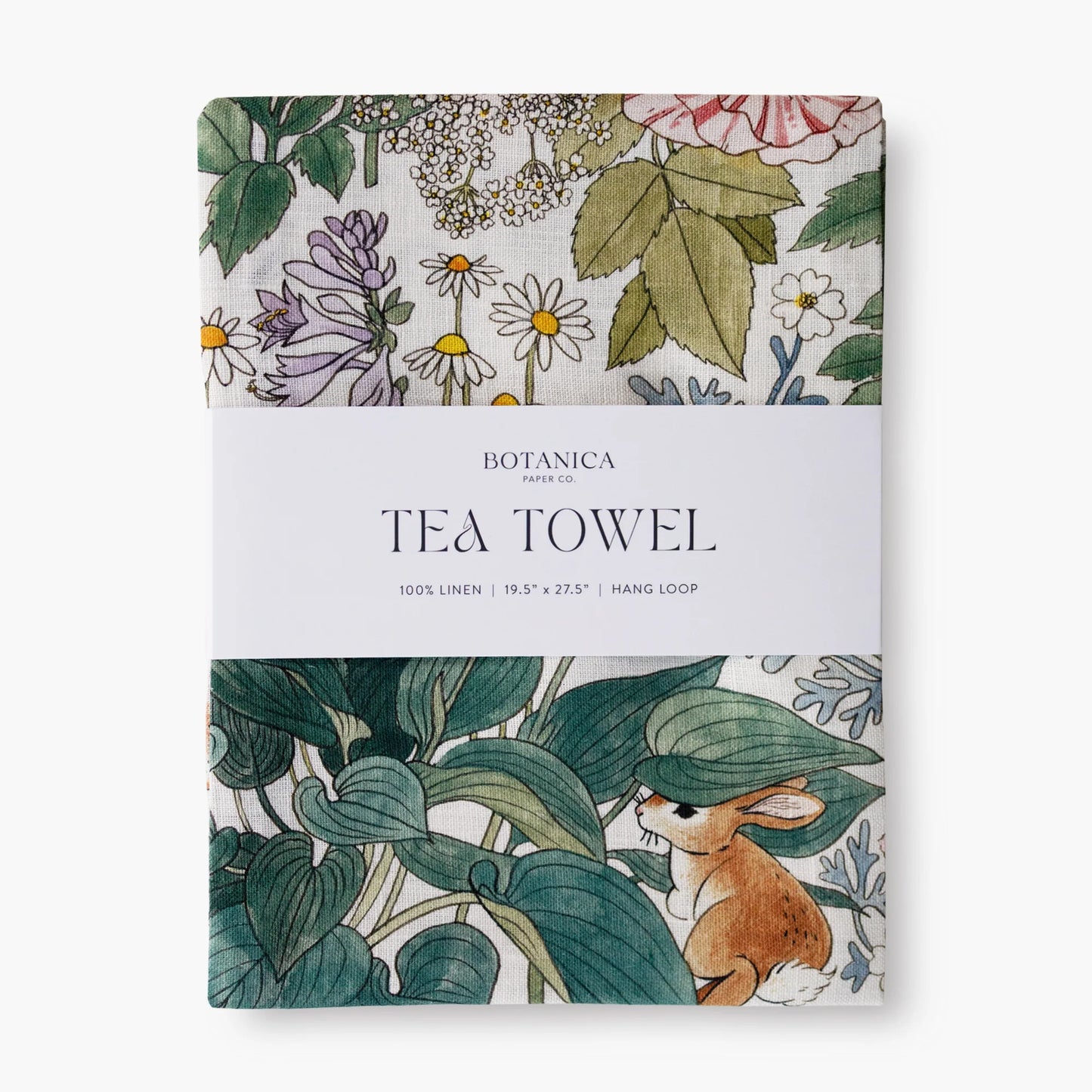 CLOVER | 100% LINEN TEA TOWEL - Botanica Paper Co