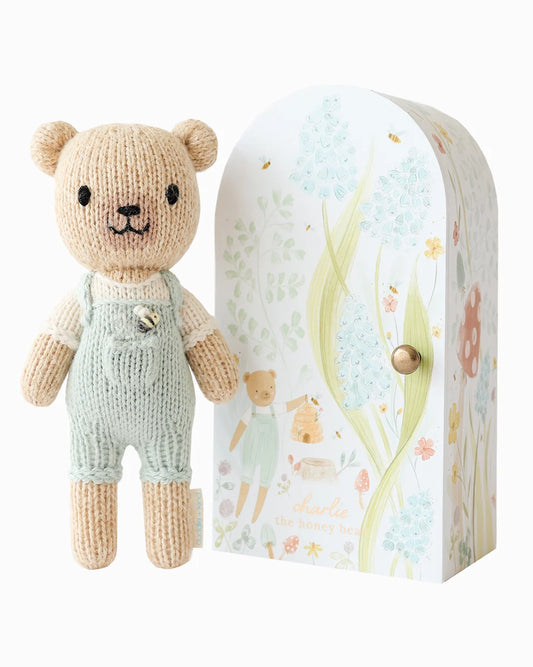 Tiny Charlie the Honey Bear -  cuddle + kind