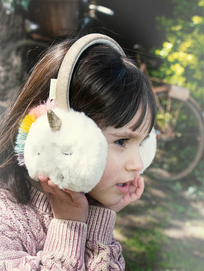 Rainbow Unicorn Ear Muffs - Rockahula Kids US