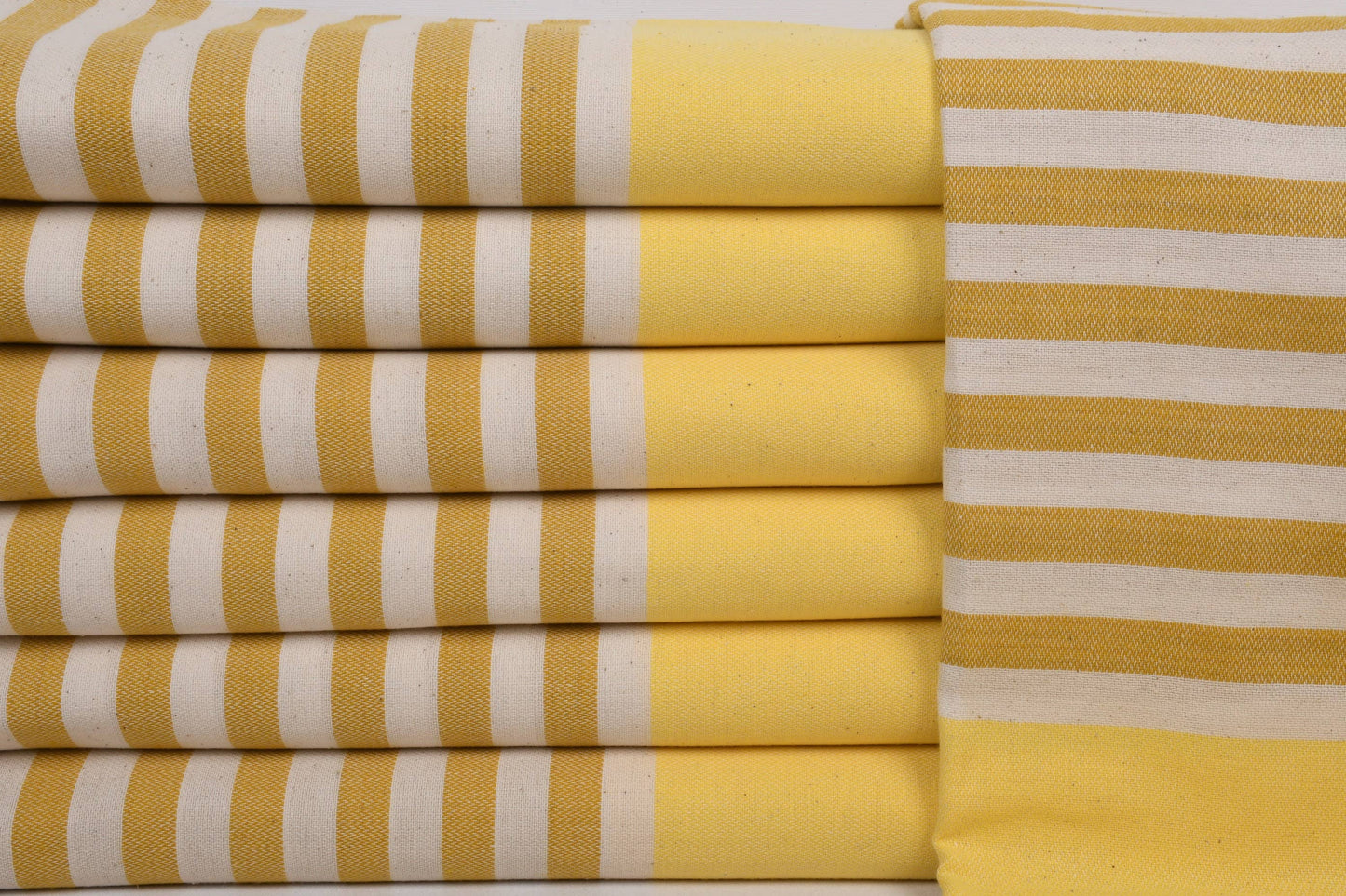 Yellow Organic Turkish Towel
