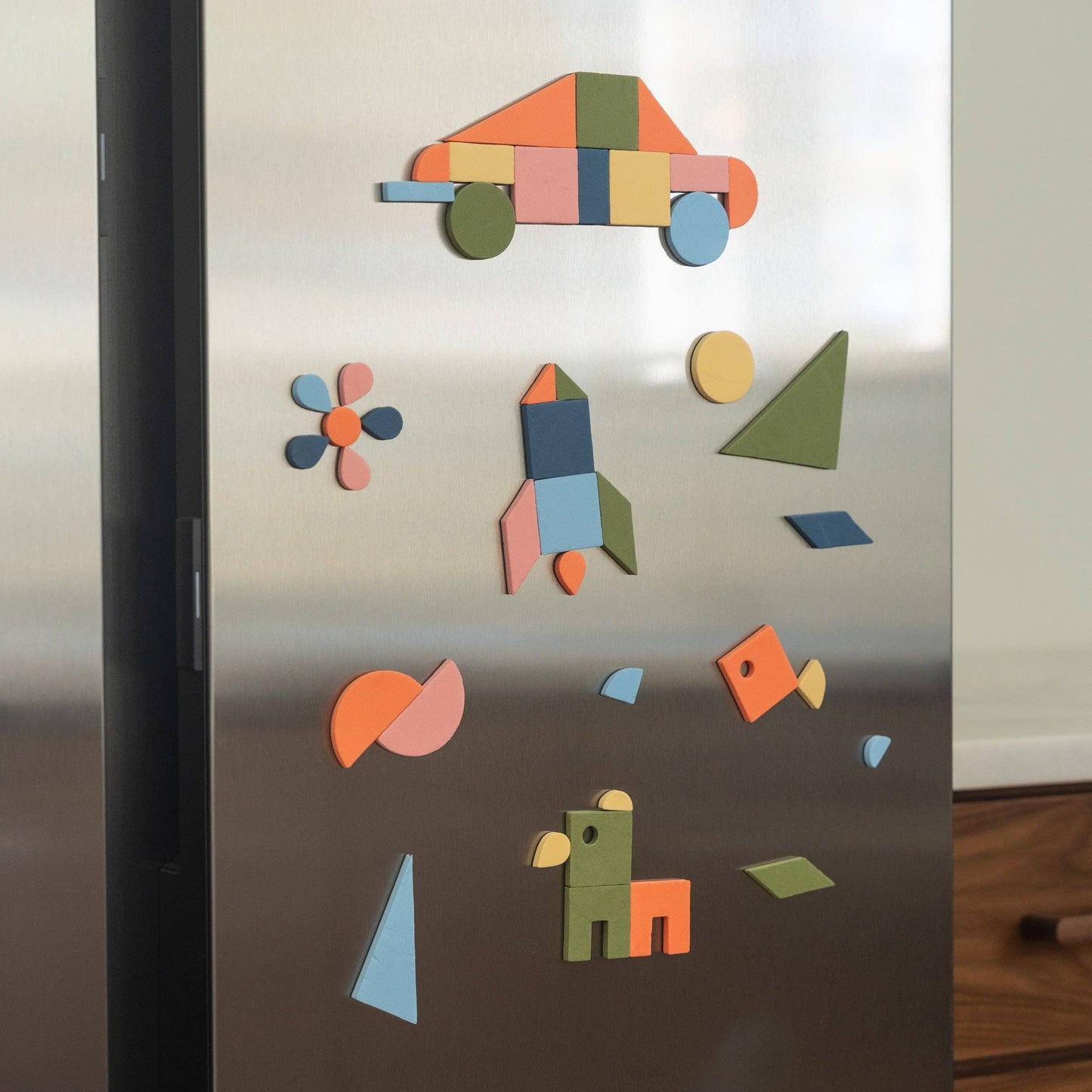 Rainbow Mod - Magnetic Shapes - The Type Set Co. - 198pc