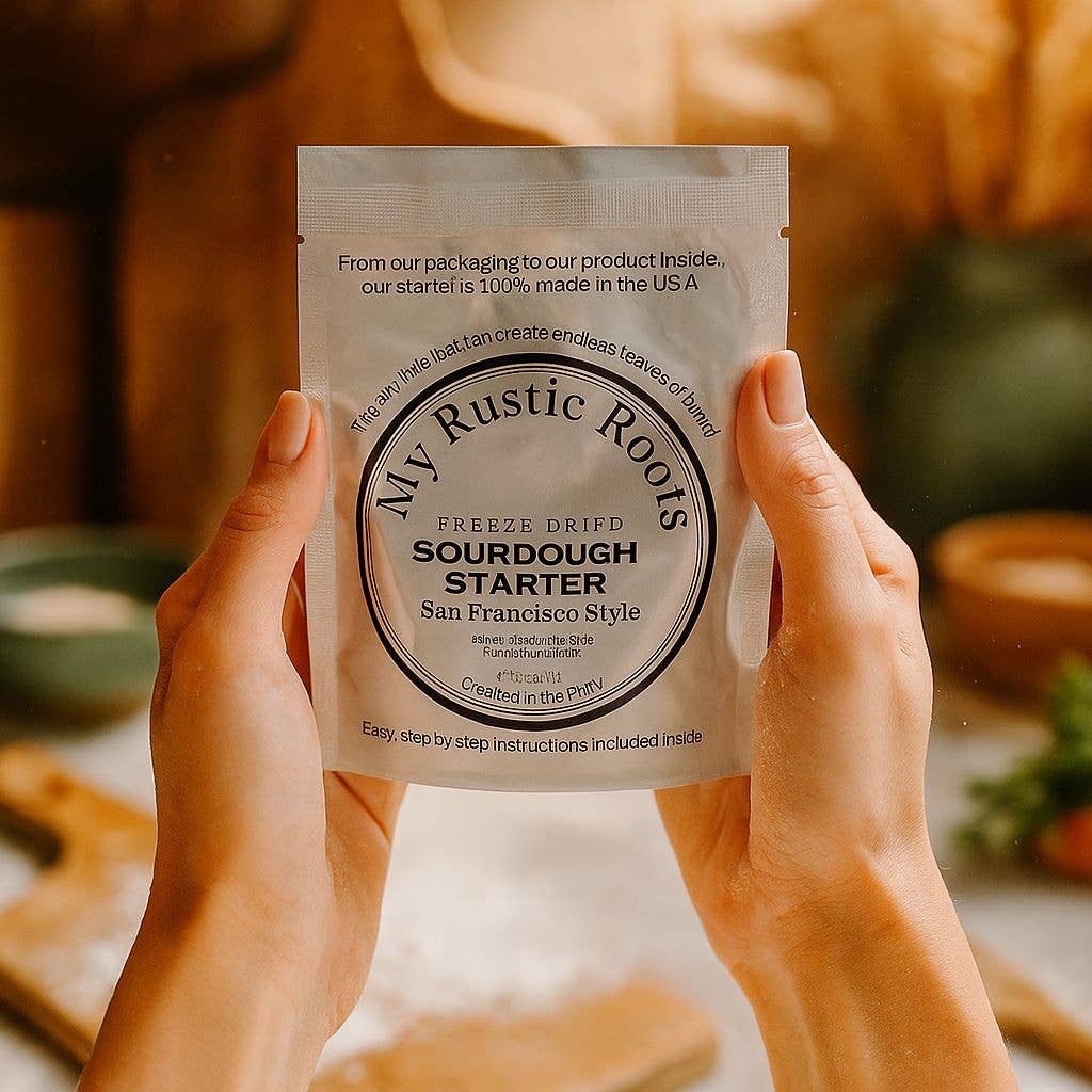 Organic Sour Dough Starter - My Rustic Roots