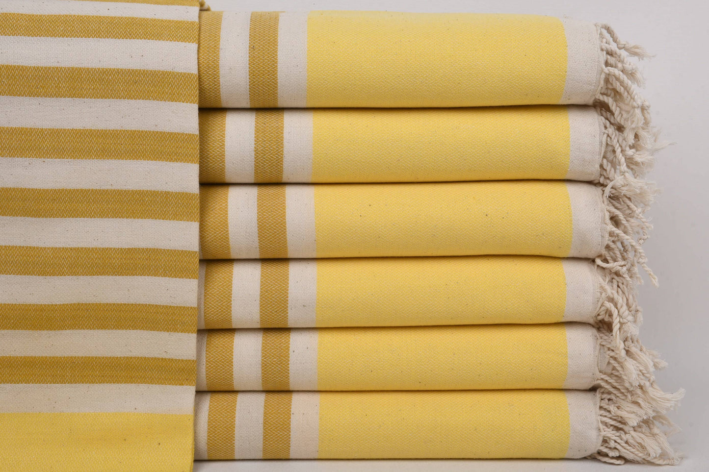 Yellow Organic Turkish Towel