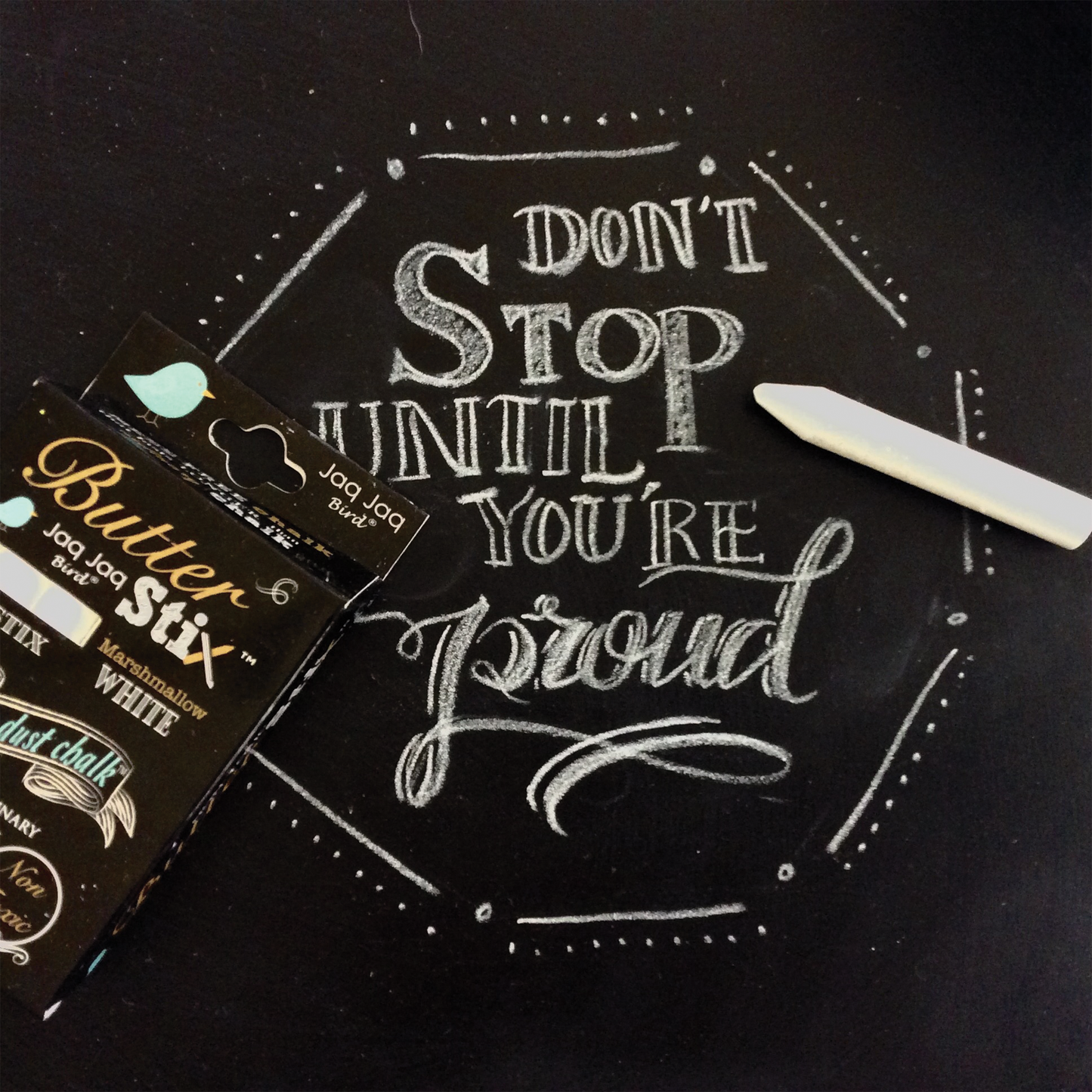 White ButterStix® Dustless Cream Chalk,Christmas Stocking Stuffer