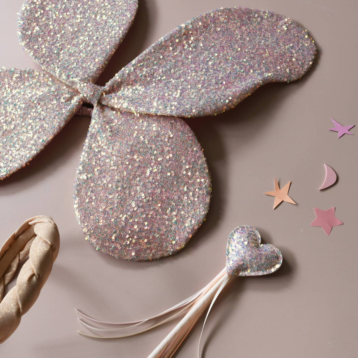 Sparkle Linen Plaited Headband - Rockahula Kids US