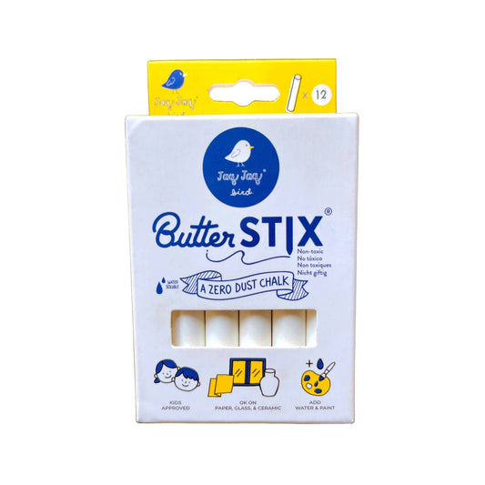 White ButterStix® Dustless Cream Chalk,Christmas Stocking Stuffer