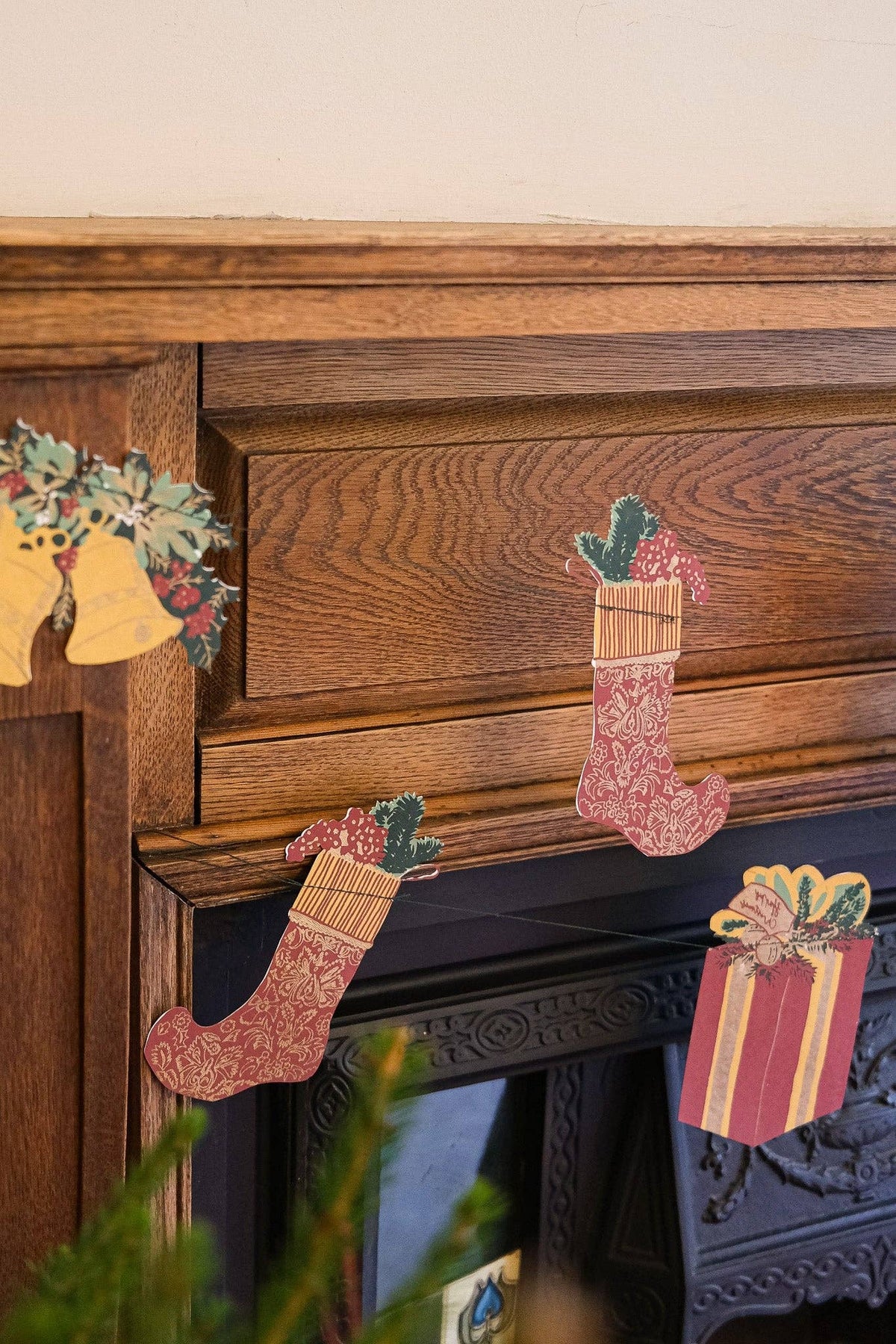 East End Press - CHRISTMAS SEWN GARLAND