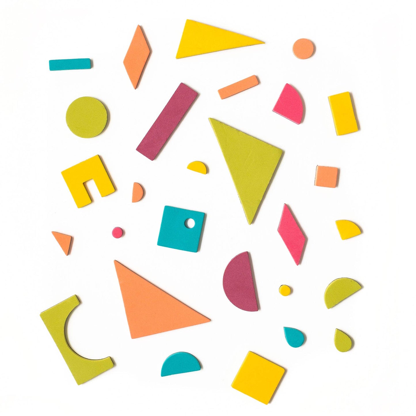 Rainbow Pop - Magnetic Shapes in Rainbow Pop- Type Set Co.