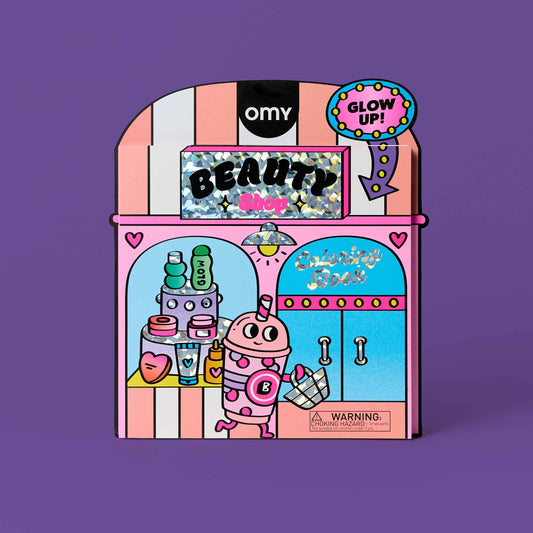 Beauty Shop Coloring Book - OMY