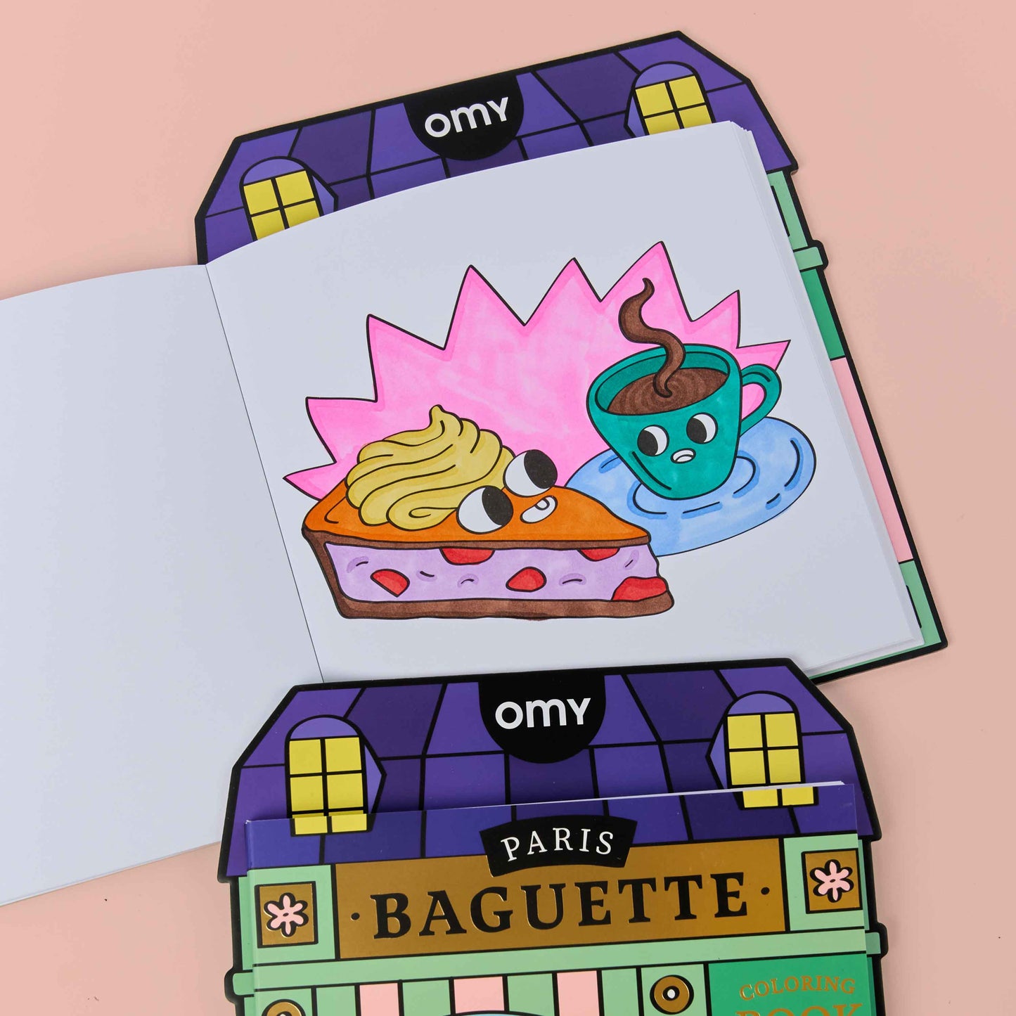Paris Baguette - Coloring Book - OMY