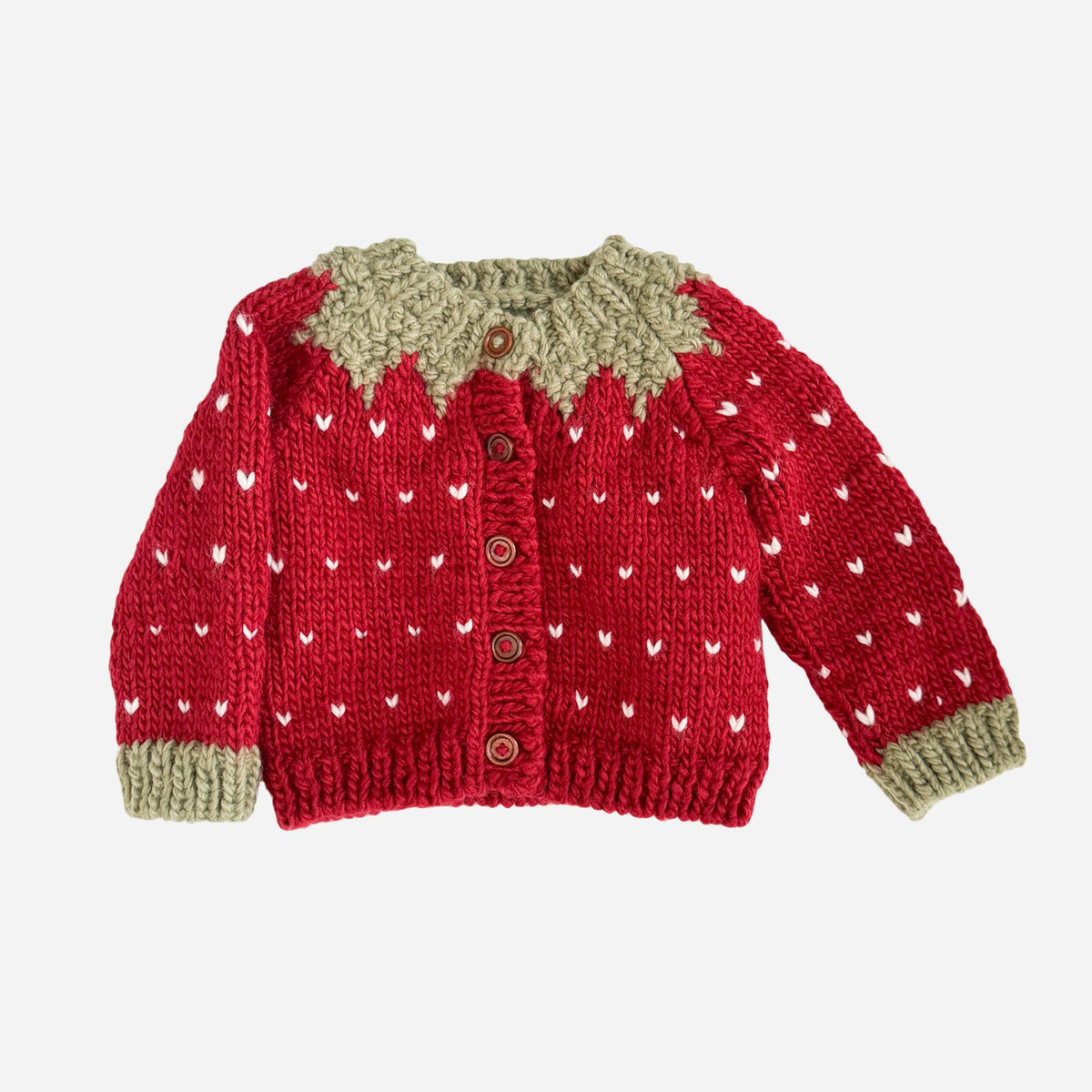 Strawberry Cardigan Baby & Kid Winter Fall Baby Girl Gift