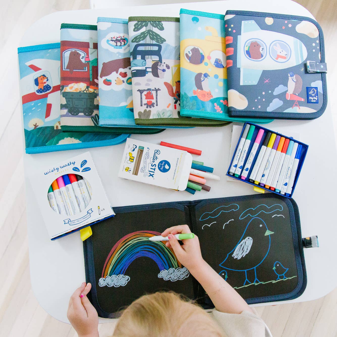 Airplanes Activity Wipe Dry Book