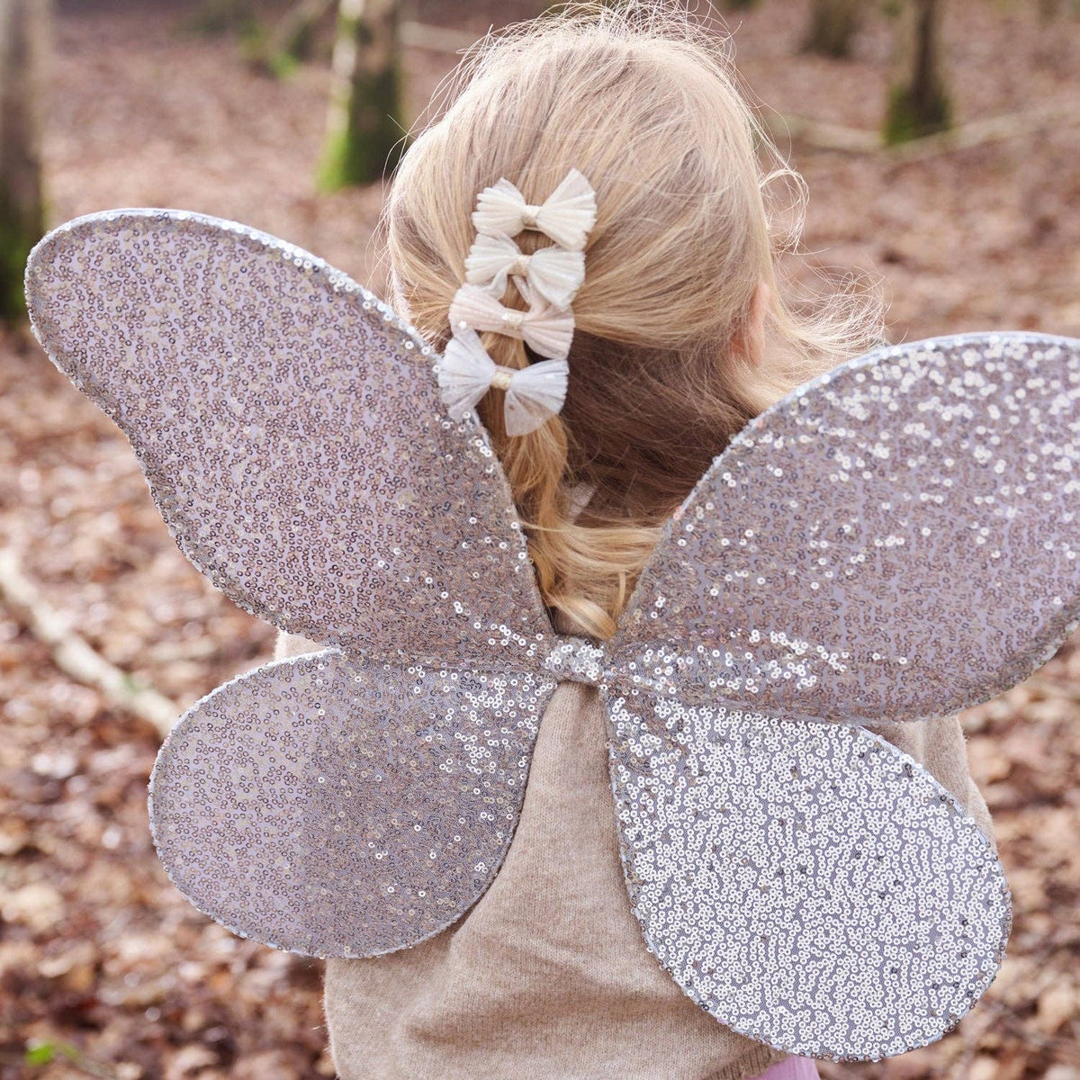 Shimmer Tulle Mini Bow Clips - Rockahula Kids US