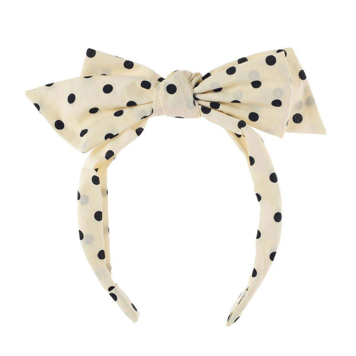 Polka Dot Double Bow Headband - Rockahula Kids US