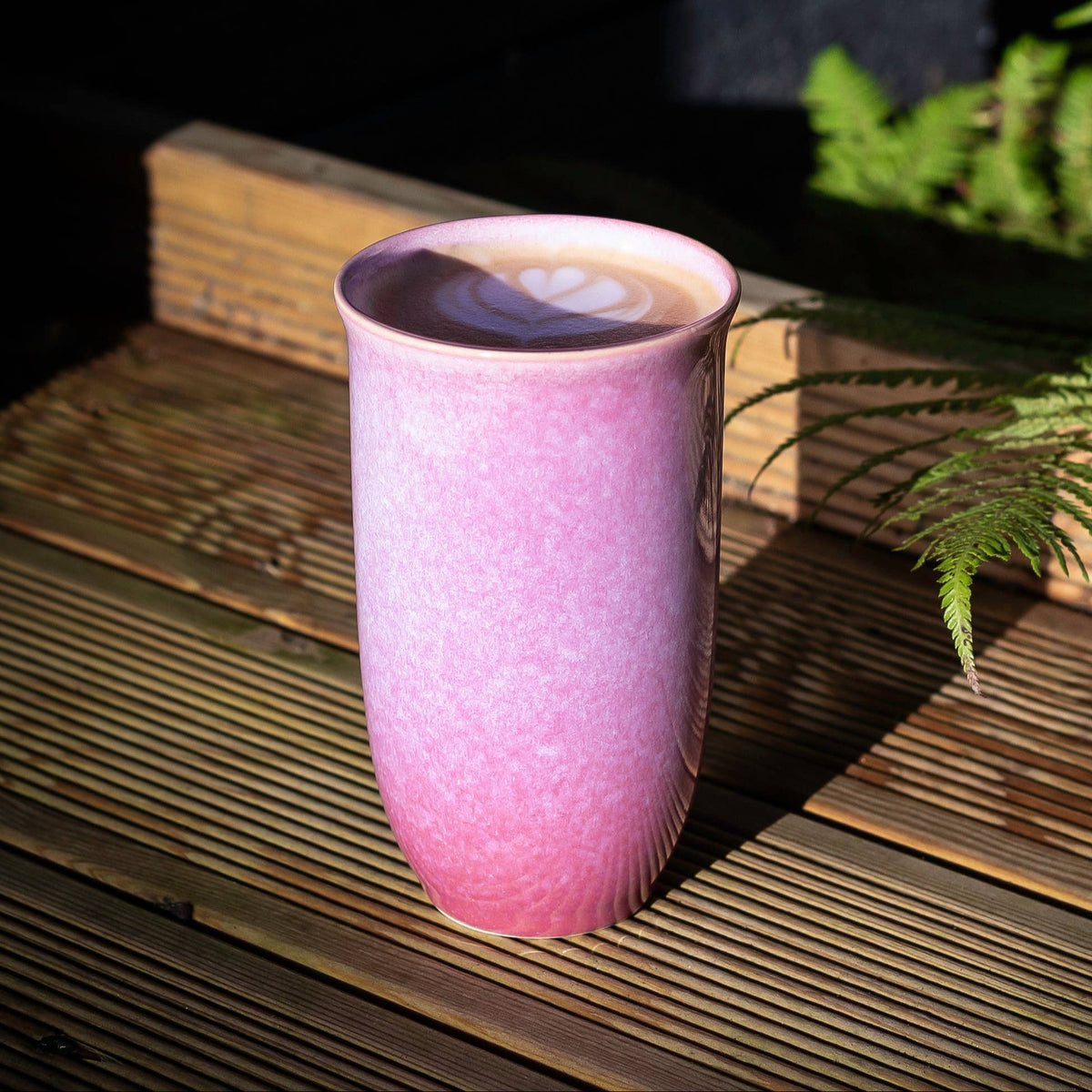 Astral Bloom Ceramic Travel Cup 16oz - Nova Ceramics Travel Mugs