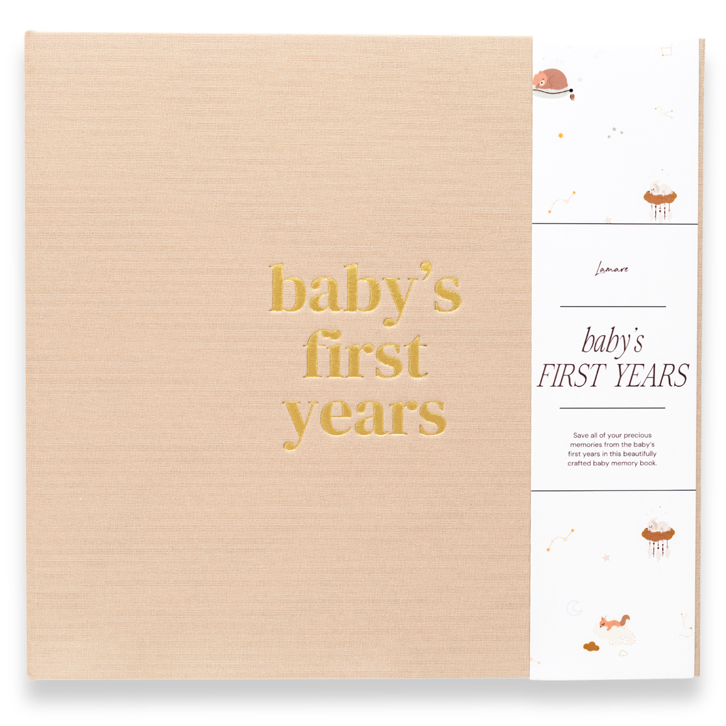 Baby Memory & Milestone Book – First Year Keepsake