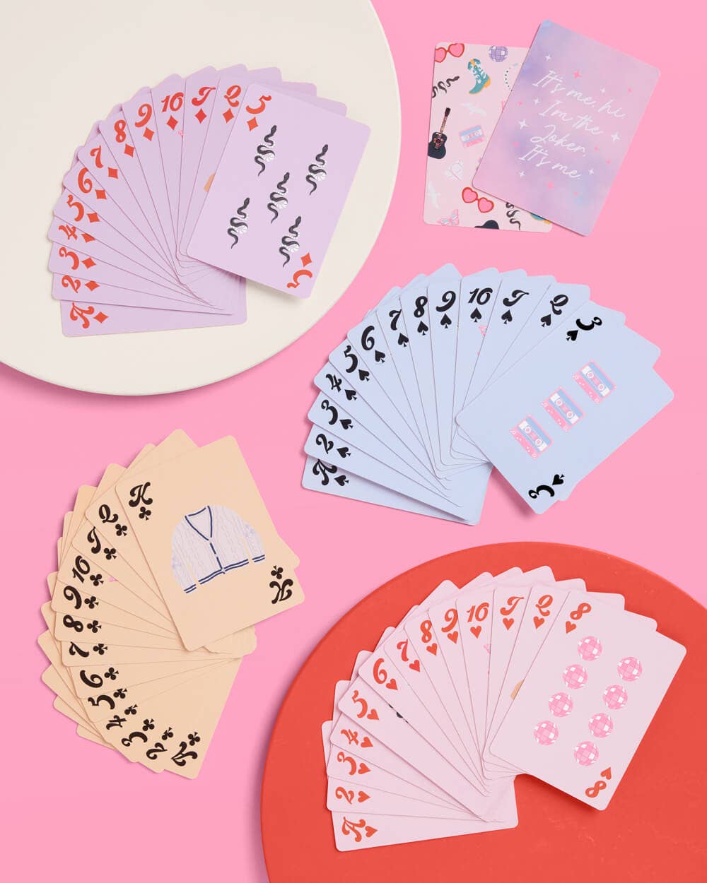 Swiftie deck of cards