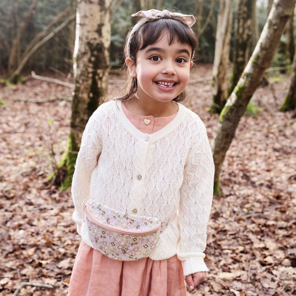 Fairytale Floral Tie Headband - Rockahula Kids US