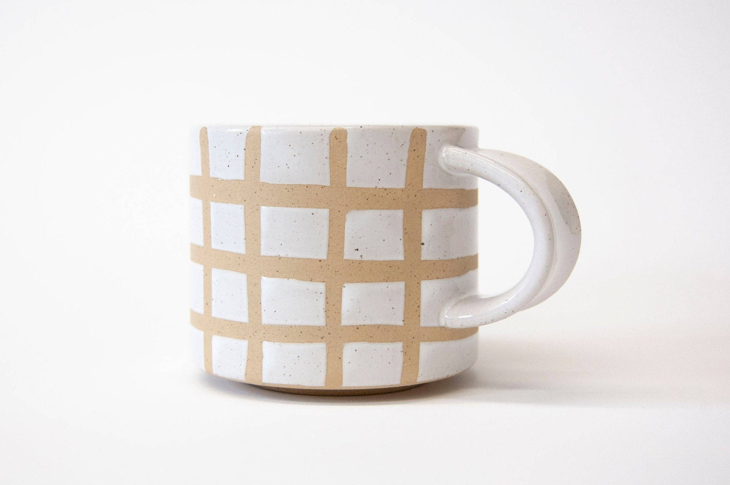 Grid Mug with Lid