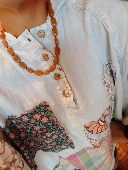 driftaway jewelry - Marigold Gemstone Necklace