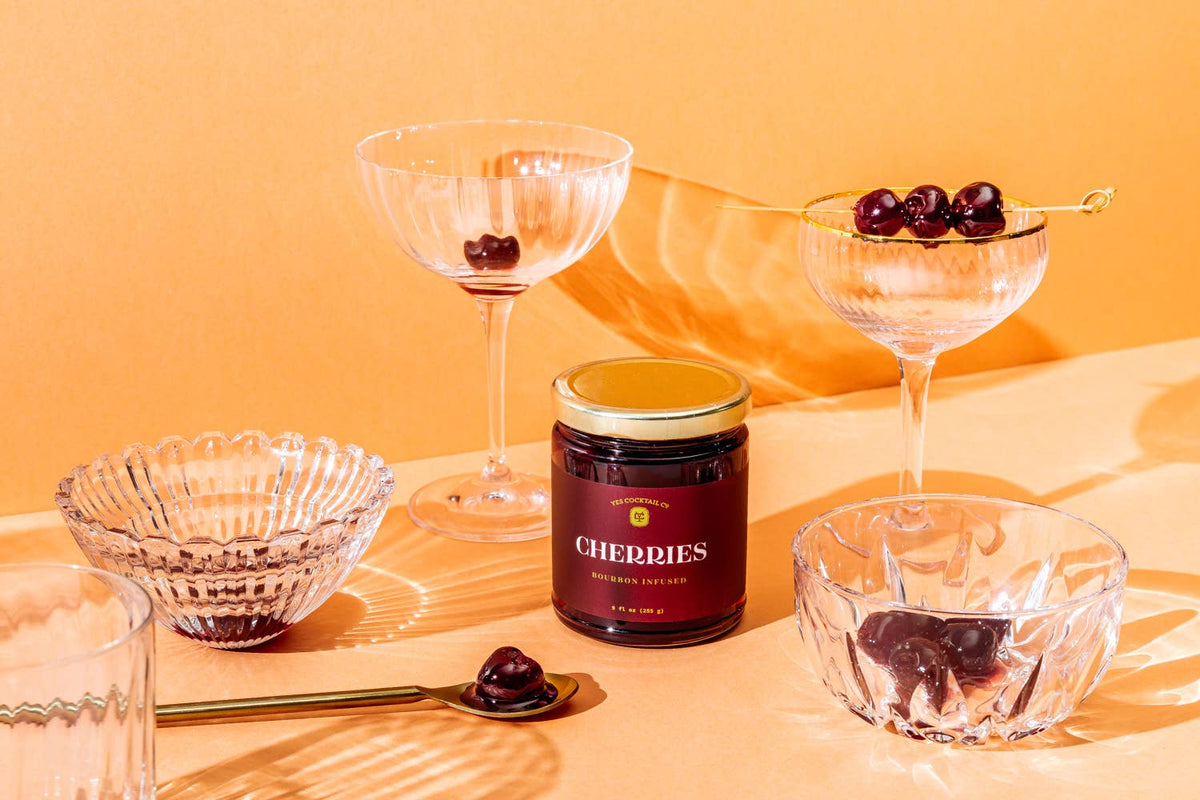 Boozy Cocktail Cherries - Yes Cocktail Co