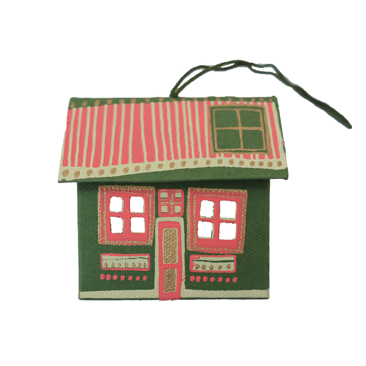 East End Press - SCOTTISH BOTHY SCREEN-PRINTED BOARD DECORATION