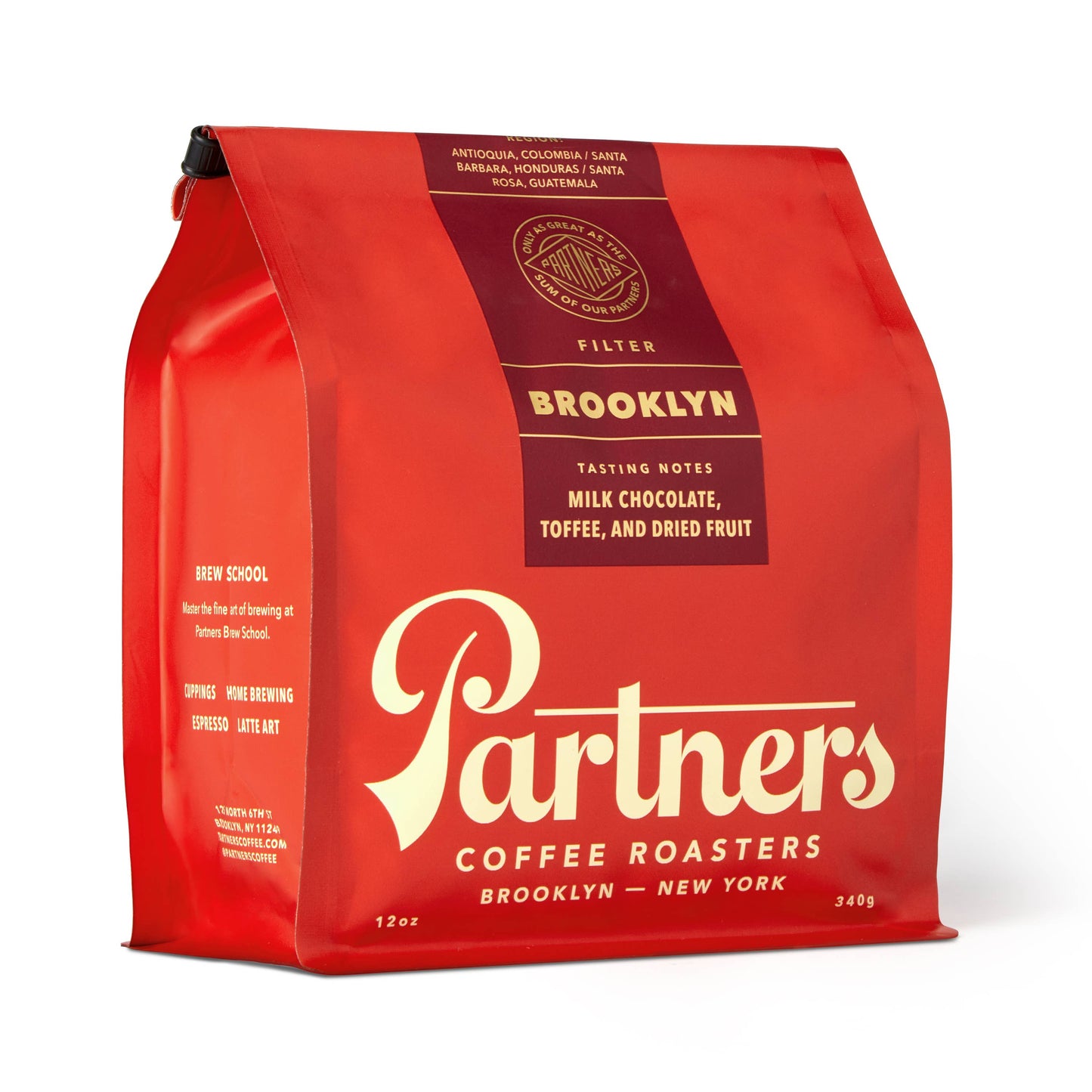 Brooklyn - 12oz - Partners Coffee Roasters Whole Bean Coffee