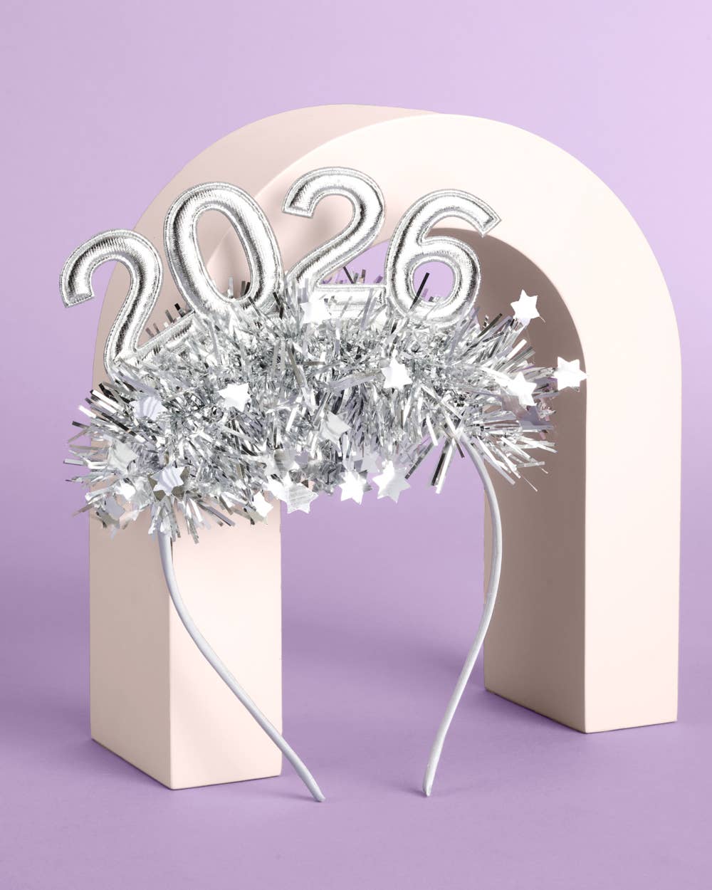 2026 Puffy Headband - fringe headband NYE New Year's Eve 2026
