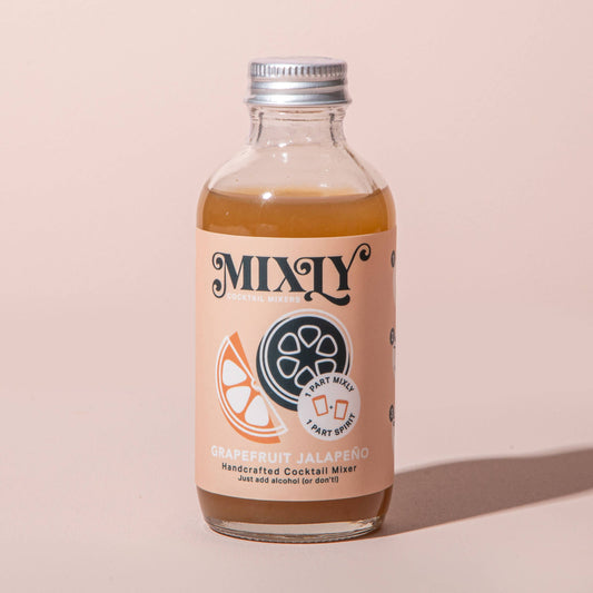 Mixly - Grapefruit Jalapeño 4oz - Cocktail / Mocktail Beverage Mixer