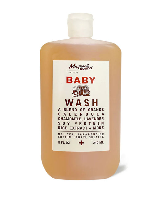 8 oz ALL OVER BABY WASH - Mayron's Goods + Supply