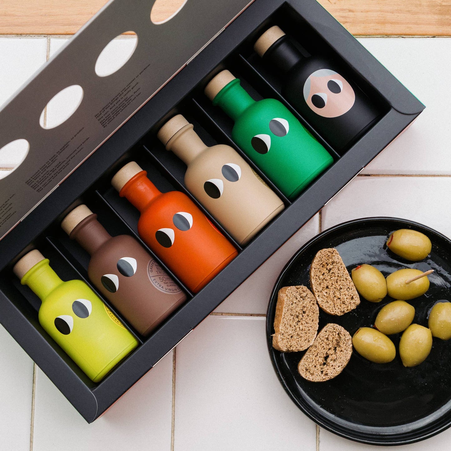 Mini olive oils gift box 6x50ml - Yiayia and Friends US
