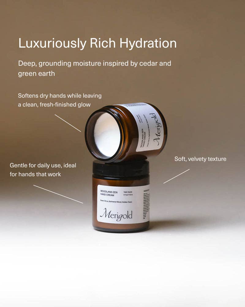 Woodland Zen Hand Cream - Merigold