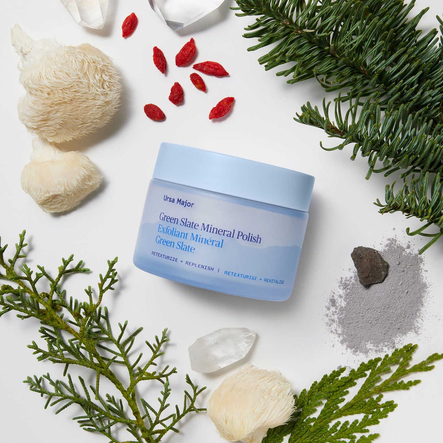 Green Slate Mineral Polish Ursa Major