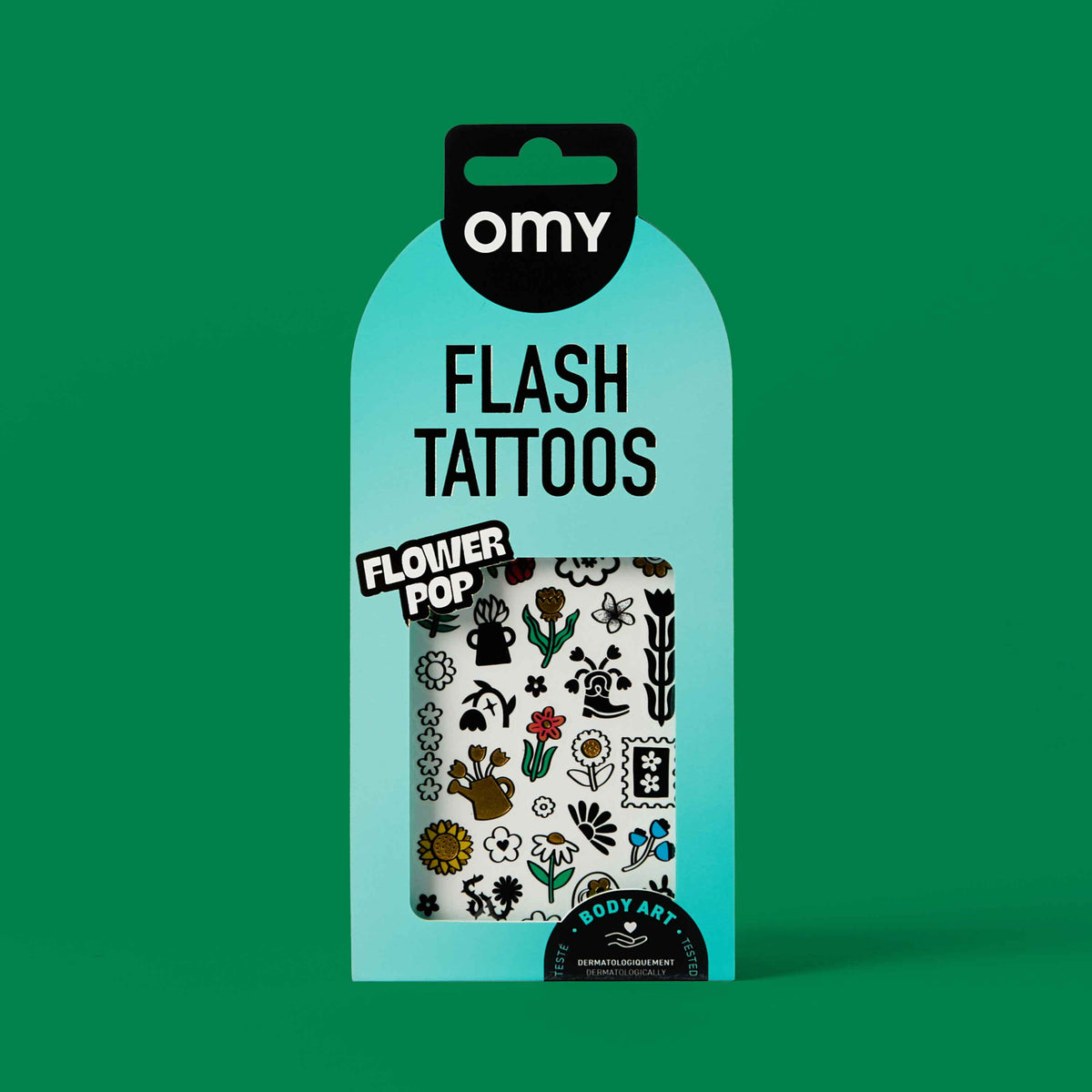 Flower Power - Flash Tattoo - OMY