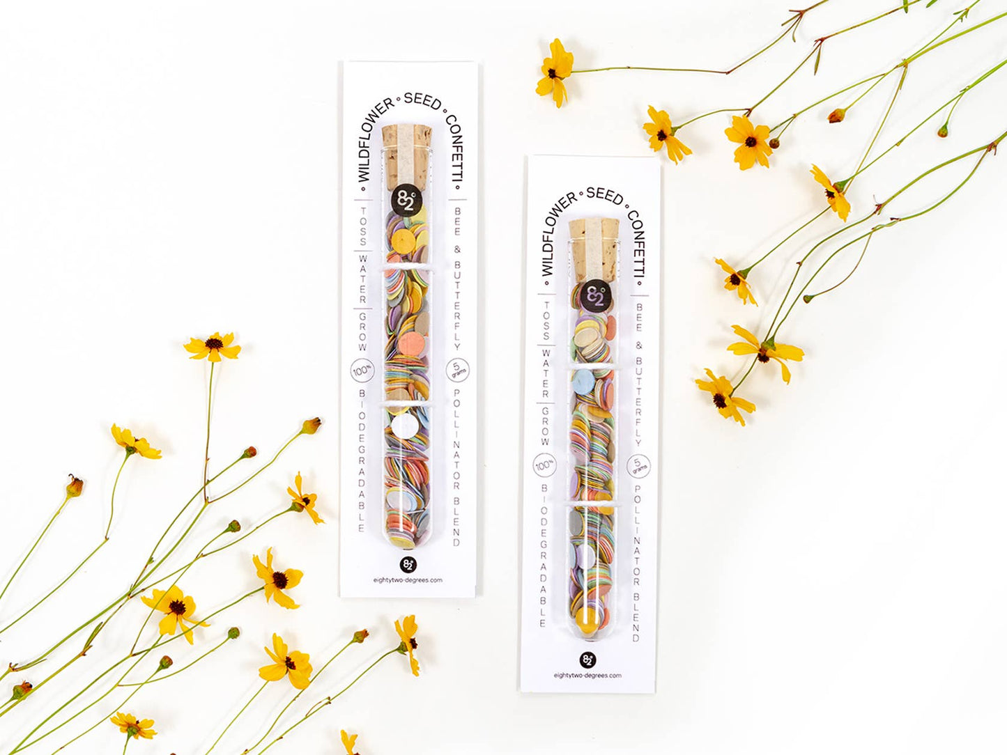 Vial Wildflower Seed Confetti Vial Studio 82°