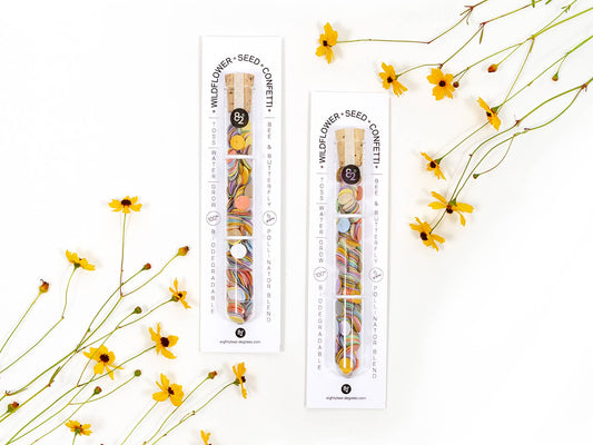 Vial Wildflower Seed Confetti Vial Studio 82°