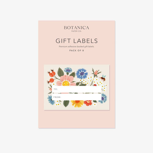 BOTANIST LABELS