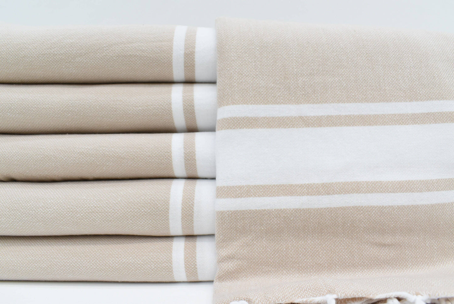 Beige - Organic Turkish Towel