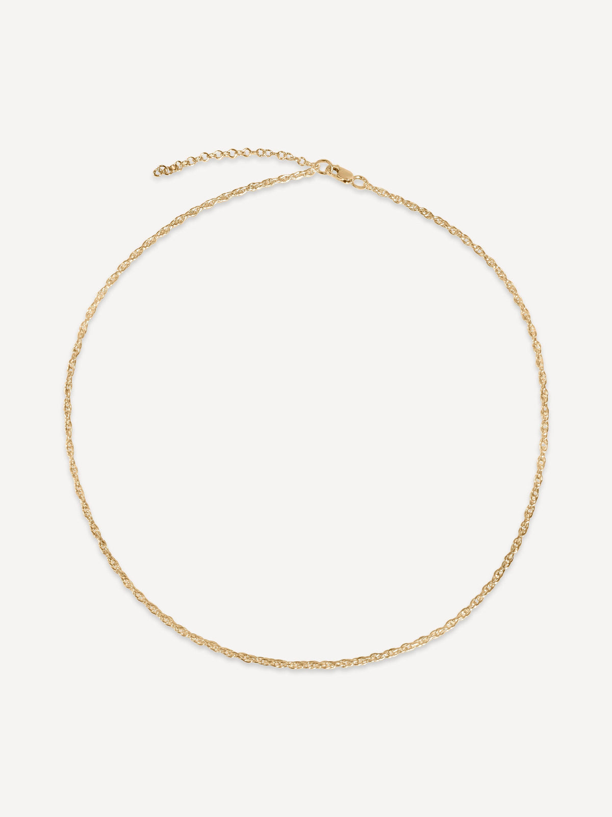 Marée Rope Necklace | Gold Fill