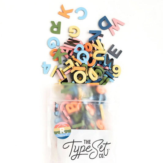 Foam Magnetic Letters