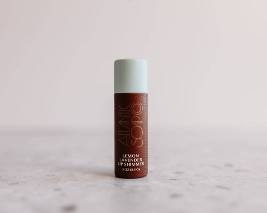 Lemon Lavender Lip Shimmer - Atlantic Soap Co.