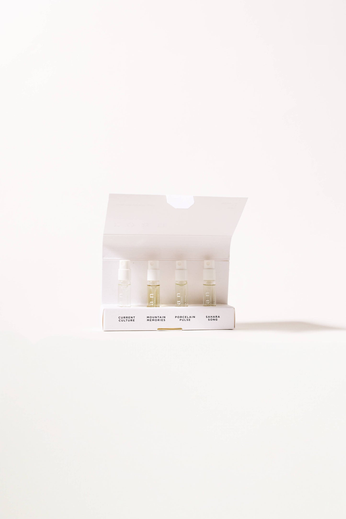 Discovery Set: Clean Tea-Based Fragrance (4x2ml Vials)